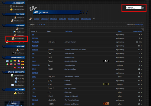 recherche clan